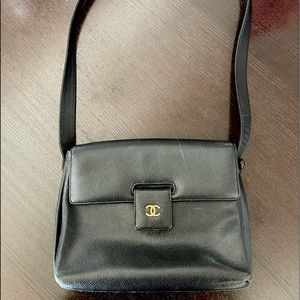 Chanel Shoulder Strap Leather Bag